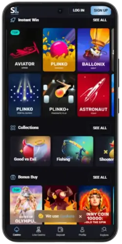 Visit official Plinko app site